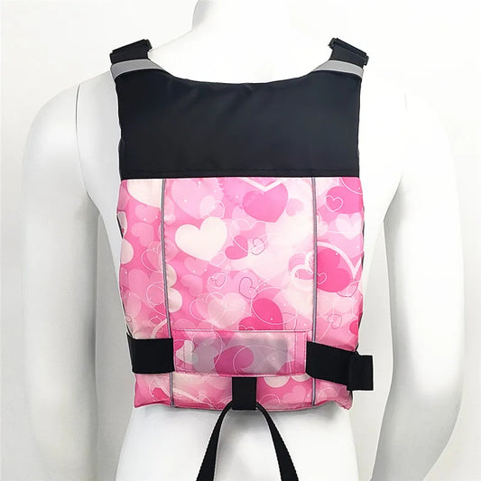 Adjustable Canoe Life Jacket Boating Kayaking Watersports Life Vest with Whistle for Sale