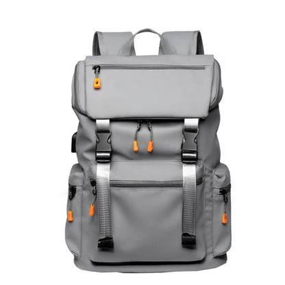 Business Leisure Comfortable Zipper Closure Waterproof Oxford Nylon Large Capacity Travel Bag Outdoor Sports Backpack