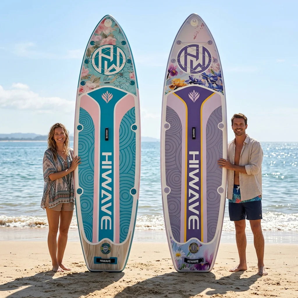 New Design European Warehouse Stand up Paddle Board 11'x34''x6'' Inflatable sup Paddle Board with Heat Sealing Technology