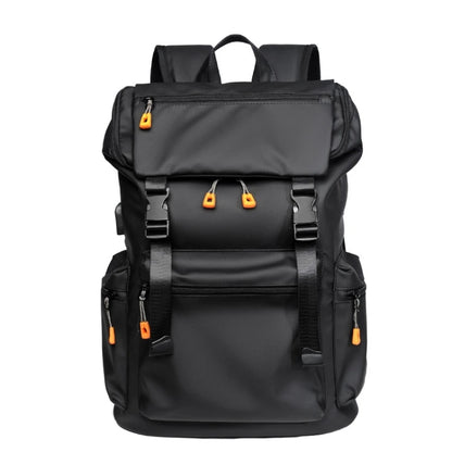 Business Leisure Comfortable Zipper Closure Waterproof Oxford Nylon Large Capacity Travel Bag Outdoor Sports Backpack