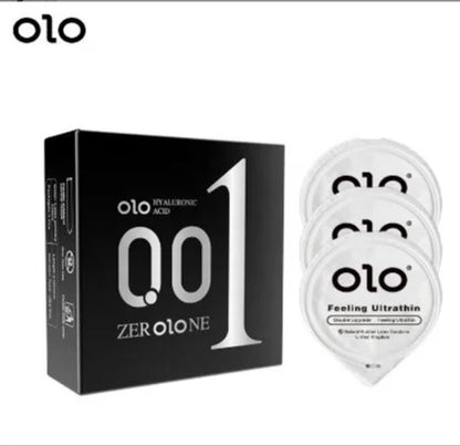 Olo Hyaluronic Acid 001 Condom Male Goddess Condom Jelly Box Delivery Adult Products