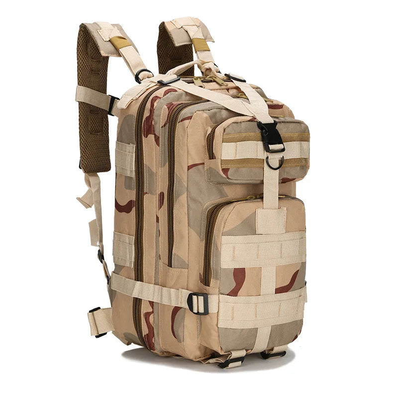 Factory Spot Wholesale Enthusiast Tactical Outdoor Sports Climbing 30L Oxford Nylon Waterproof Breathable Backpack