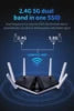 3000Mbps WiFi6 Router with 16 Devices Compatibility WPS Enabled Mesh Wi-Fi System Power Routers
