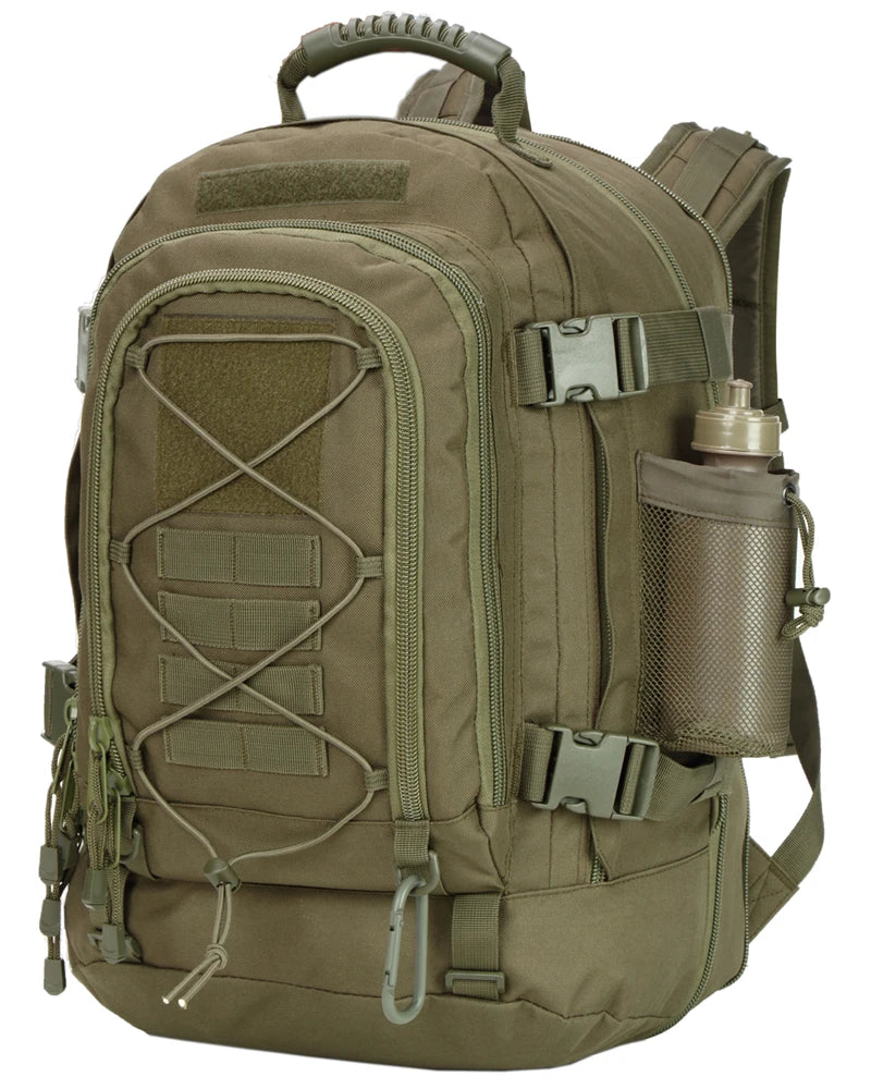 Expandable Tactical Backpack  Climbing Waterproof Large Travel Camo Backpack Outdoor