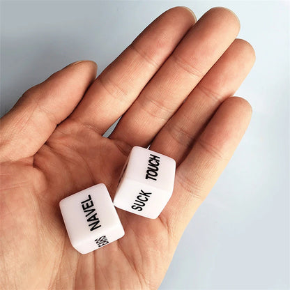 Sex Toys For Couples Women Adult Game Funny Sex Dice 6/12 Sides Romance Love Humour Gambling Erotic Crap Dice Bar Christmas Gift