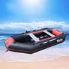 Solarmarine 3.3 M 5 Person Inflatable Boat PVC Fishing Ship Rowing Dinghy Kayak Canoe Hovercraft Raft Plywood Floor Surfing