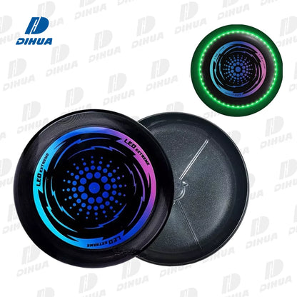 LED Light up Flying Disc for Outdoor Sports & Beach Fun W/ 42 LEDs for Night Time Play & Comfortable Grip for Outdoor Games
