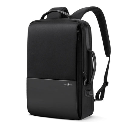 Wholesale Anti-Theft Laptop Backpack 17 Inch USB Waterproof Fashion Travel Bag for Men Microfiber Fabric 20-39L Capacity
