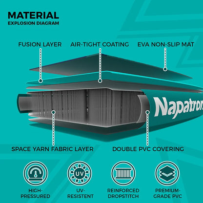Napatron Has Newly Designed Inflatable Paddle Accessories for Vertical Surfing Boards