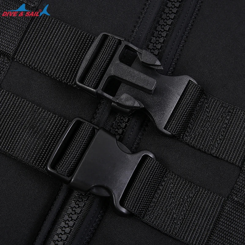 Adult Neoprene EPE Foam Buoyancy Aid Swim Float Suit Kayak Drifting Swimming Fishing Life Vest Jacket for Men Women Watersports