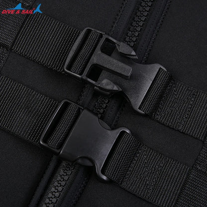 Adult Neoprene EPE Foam Buoyancy Aid Swim Float Suit Kayak Drifting Swimming Fishing Life Vest Jacket for Men Women Watersports