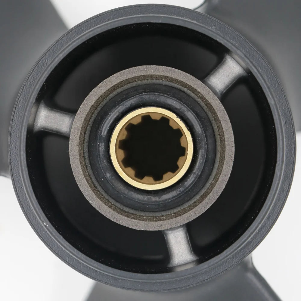 Propeller 9.9x12 for Tohatsu Outboard Engines 25HP 30HP MFS25B MFS30B Aluminum 10 Tooth 3R0B64525-0