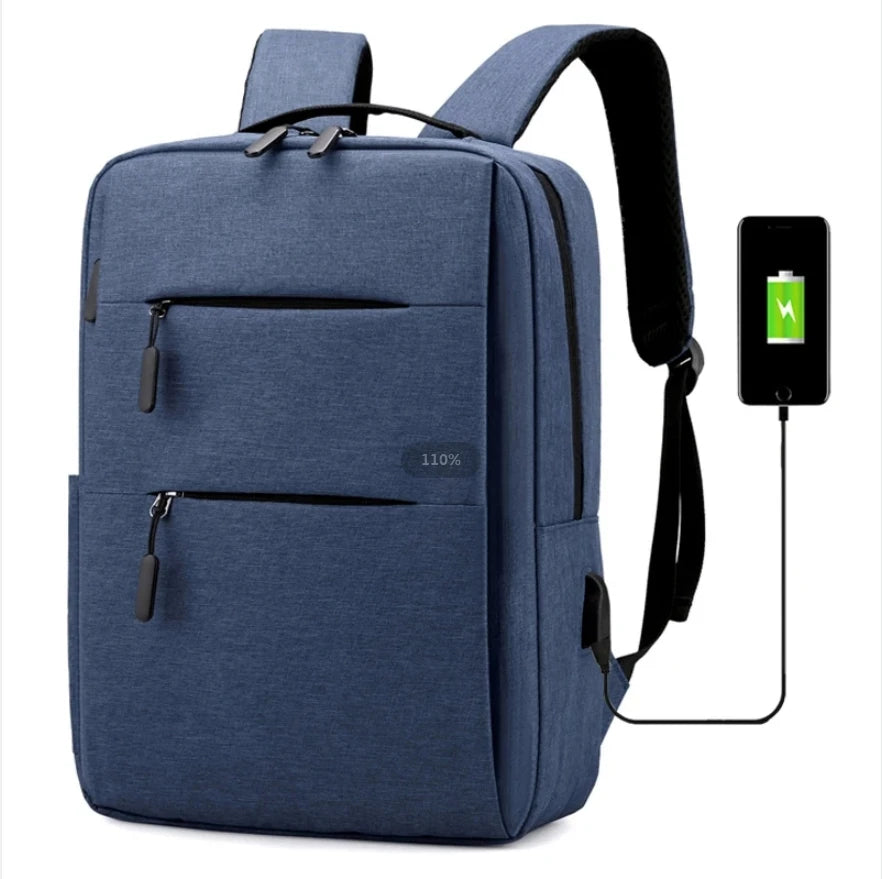Laptop USB Backpack School Bag Anti Theft Travel Men and Women Casual Versatile Backpack