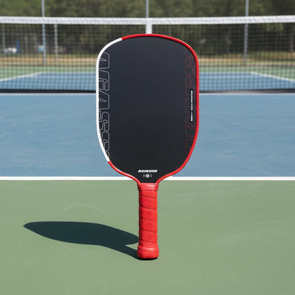 Agassi GEN4 Core Hot Pressed Integrated Matte Finish Pickleball Paddle  Lightweight 14-16mm Thickness for Advance