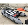 China PVC Hypalon Pro Marine Grade Super Sport Dinghy Tender Boat Aluminum Floor Portable Inflatable Fishing Boat CE Drifting