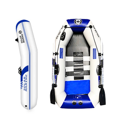 5.7 ft 175 cm Fishing Boat PVC Inflatable Kayak Wooden Seat 0 Glue 100% Welded Process Against sunlight Uv and Sea Water