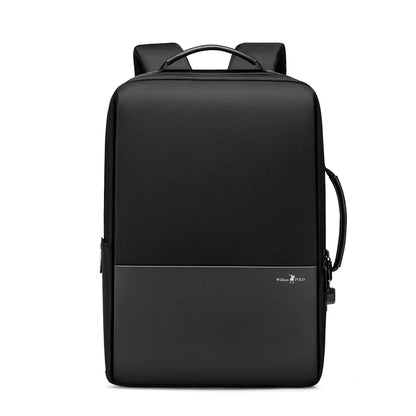 Wholesale Anti-Theft Laptop Backpack 17 Inch USB Waterproof Fashion Travel Bag for Men Microfiber Fabric 20-39L Capacity