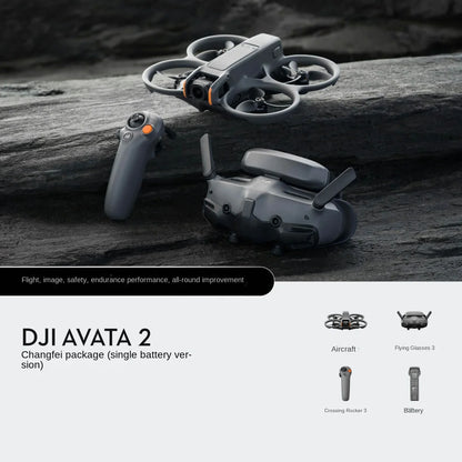 For Avata 2 First View Aerial UAV Flight Glasses Beginner Drones Plastic Remote Control Body Sense Control Immersive Flight