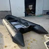 Factory Direct 3.8m Foldable Inflatable Boat Heat Welded PVC/Hypalon Sport Boat for 6 Person Aluminum Floor Dinghy for Sale