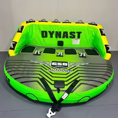 Factory Price 4 Person Towable Power Inflatable Water Ski Tube Sports Rope Water Sport Board for Outdoor Water Games for Sale