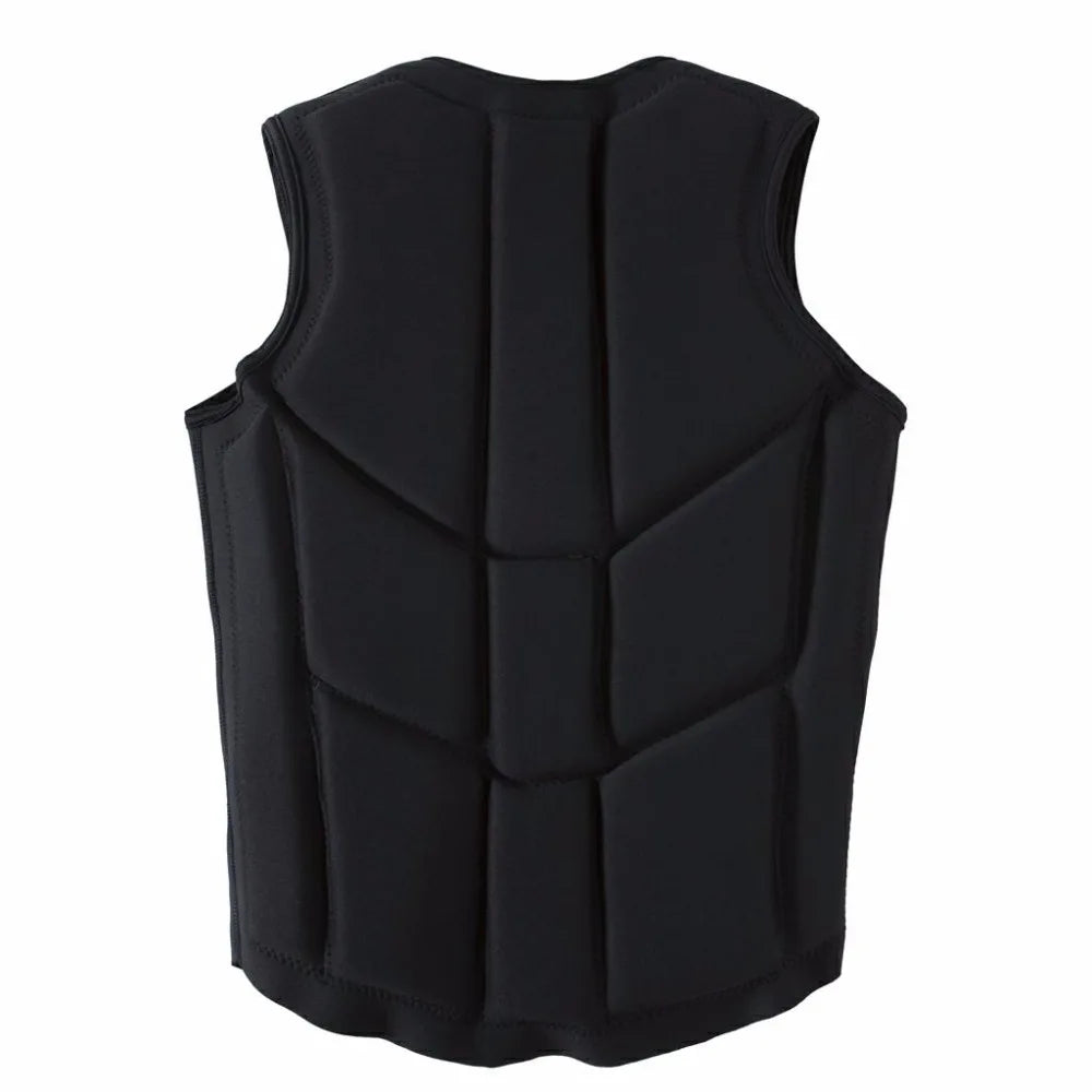 Neoprene Life Jacket Adult Kids Life Vest Water Safety Fishing Vest Kayaking Boating Swimming Surfing Drifting Safety Life Vest