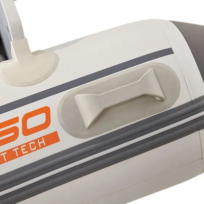 AQUA MARINA BT-06300WD 296*153 cm Inflatable PVC Boat Canoe Manned Fishing Dinghy 4-Person 7.5KW Motor
