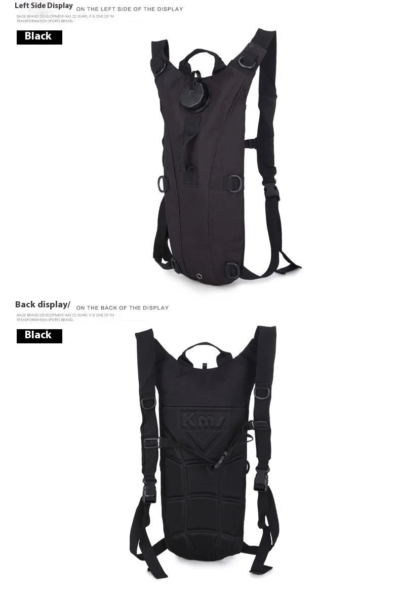 20-35L Oxford Waterproof Camouflage Backpack EVA Frame for Outdoor Travel Cycling Mountaineering Tactical Use Portable Drinking