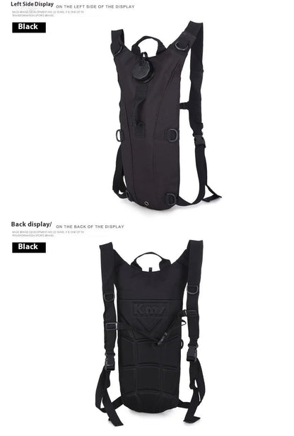 20-35L Oxford Waterproof Camouflage Backpack EVA Frame for Outdoor Travel Cycling Mountaineering Tactical Use Portable Drinking