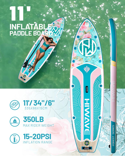 New Design European Warehouse Stand up Paddle Board 11'x34''x6'' Inflatable sup Paddle Board with Heat Sealing Technology