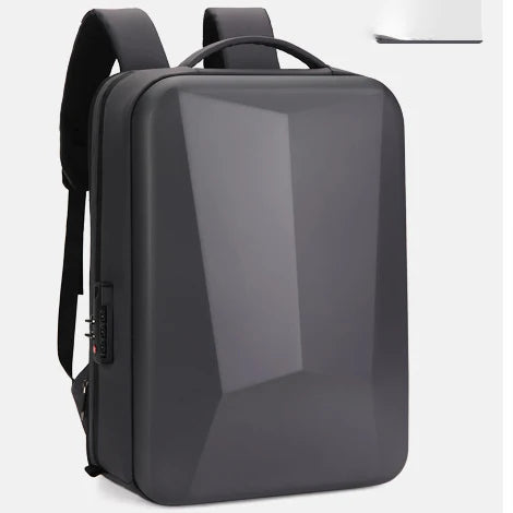 Hard Shell Custom Logo Laptop Backpack Large Capacity Durable Men's Business Anti-Theft Bag Backpack USB Waterproof Oxford Bag