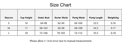 Spot Light Purple Satin Four-Piece Underwear Half Slips Canvas Breathable Medium Control Sexy Lace 3D Embroidery Lingerie Women