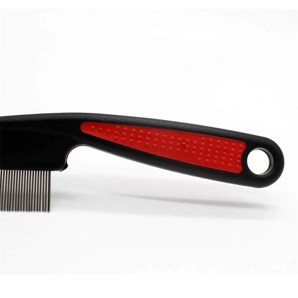 Anti Flea Short Dog Comb Eco-Friendly Stainless Steel TPR pp Pet Hair Remover Brush Grooming Tools