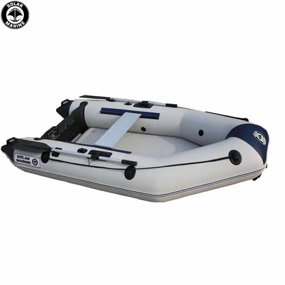 MC230-1 Solar Marine 3 Person Inflatable Assault Boat 230cm Speed Yacht Dinghy Kayak Canoe Hovercraft Sailboat Surfing Sailing