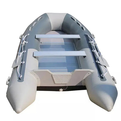3m 3.2m Pvc Aluminum Floor Inflatable Boats Heavy Duty Fishing Boat With Outboard Motor for 3 Person