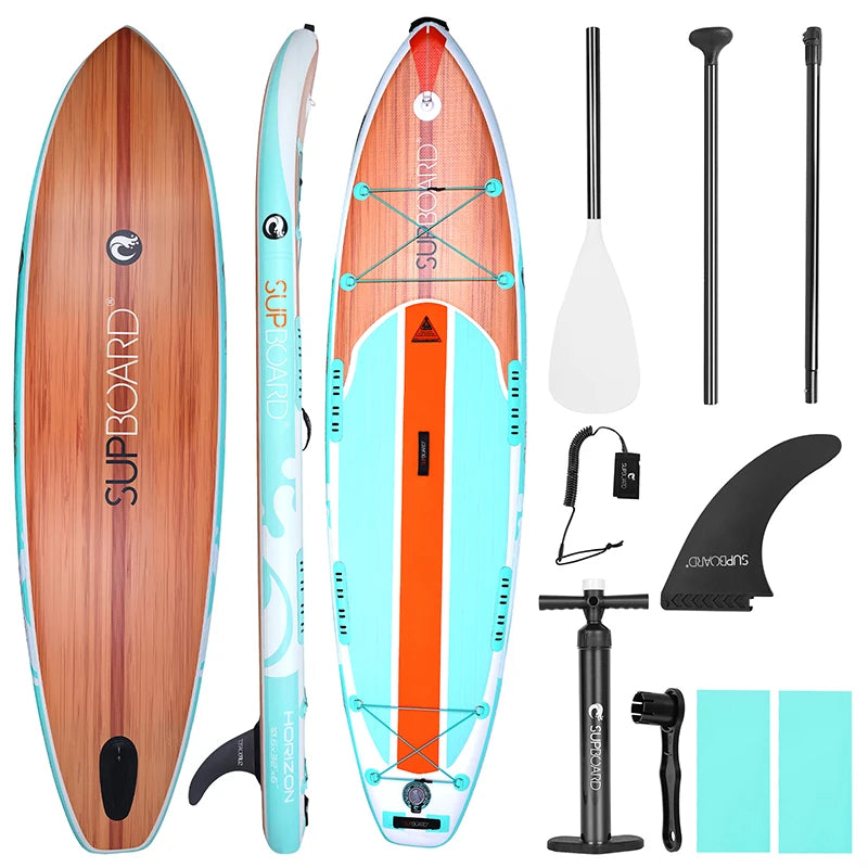 Premium Quality Inflatable Stand up Paddle Board with Customizable Color and EVA Deck Pad for Universal Water Recreation and