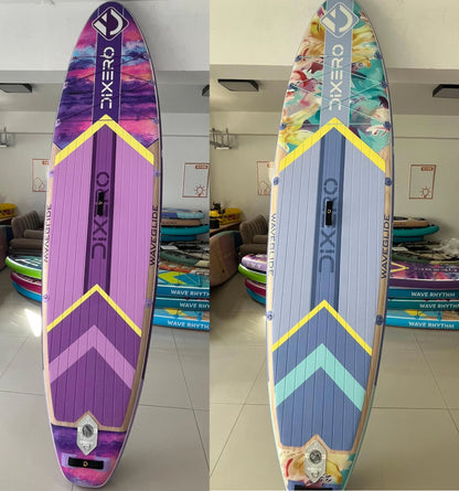 Free Delivery EU New Design Drop Stitch Inflatable Stand up Paddle Board 400lbs Capacity All Skill Levels All-Around SUP