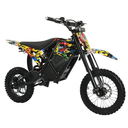US Warehouse Electric Road Dirt Bike 48V Lithium Battery Electric Fat Bike Motorcycle