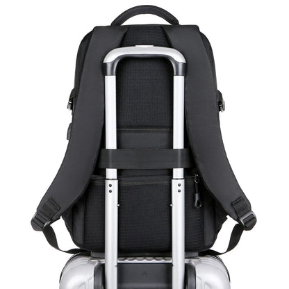 Remoid Factory 15.6 Inch Custom Logo Waterproof Oxford Pu Material Business Men Day Pack Bag Travel Laptop Backpack