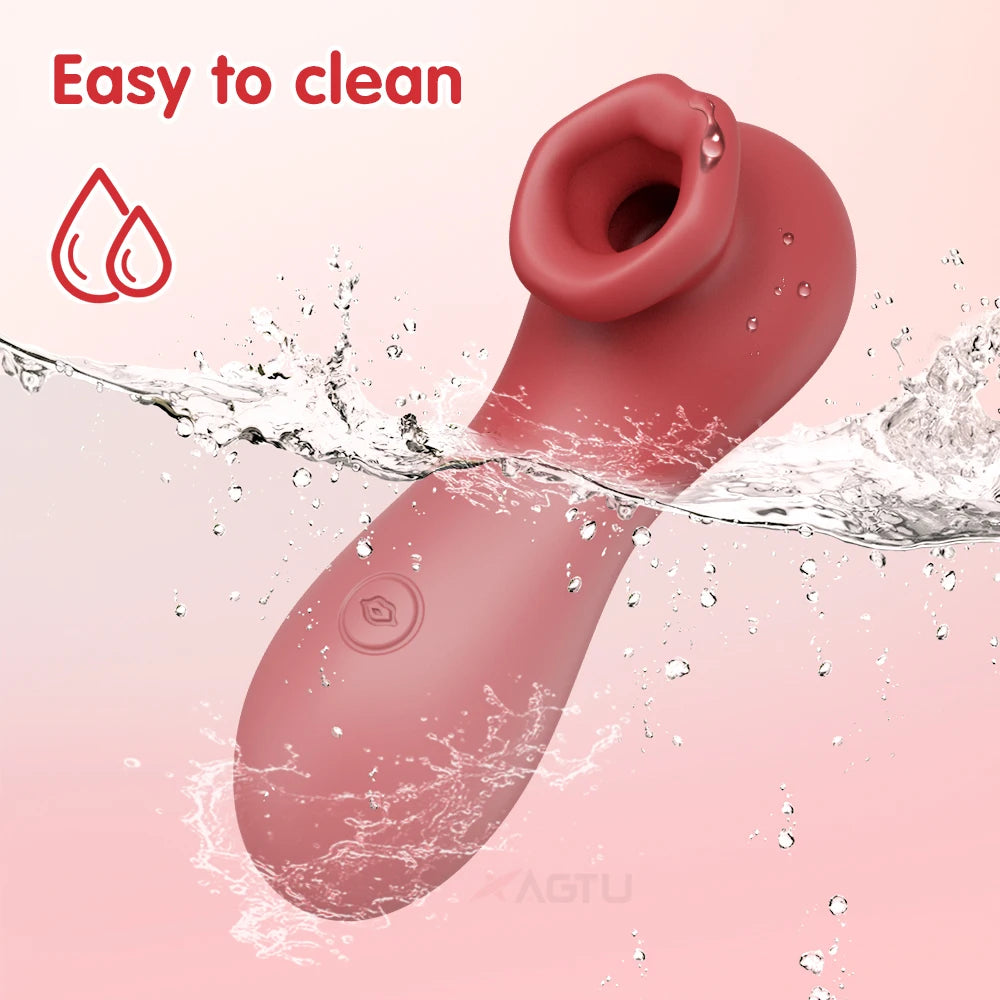Wholesale  Electric Vibrator Adult Products 9 Suction Modes Clitoral Sucker Vibrator Sucking Vibrator