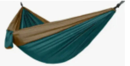 High Quality Nylon Camping Hiking Backpacking Travel Single & Double Parachute Camping Hammock 200kg Weight Capacity All Seasons