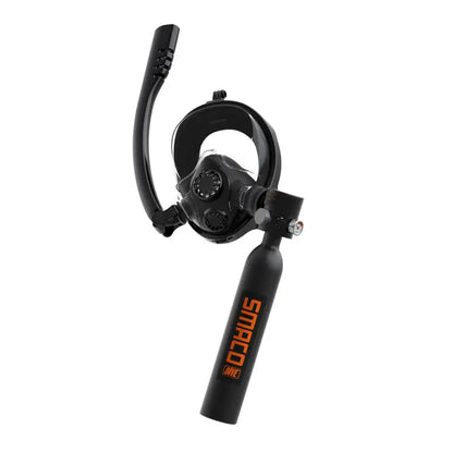 0.5L Diving Tank Equipment Mini Scuba Cylinder Freedom Breath Underwater Refillable Diving Air Pump with 5-25 Minutes Scuba Tank