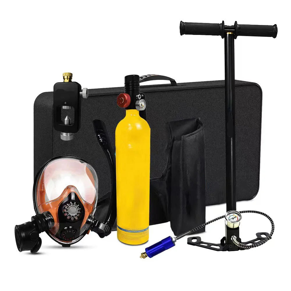 2023 Factory Hot Oxygene Cylinder Portable Mini scuba Diving air tank Cylinder 1L the Lung tank