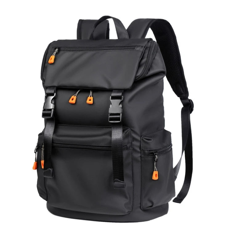 Business Leisure Comfortable Zipper Closure Waterproof Oxford Nylon Large Capacity Travel Bag Outdoor Sports Backpack