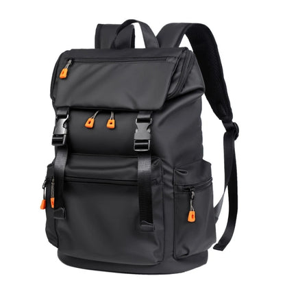 Business Leisure Comfortable Zipper Closure Waterproof Oxford Nylon Large Capacity Travel Bag Outdoor Sports Backpack