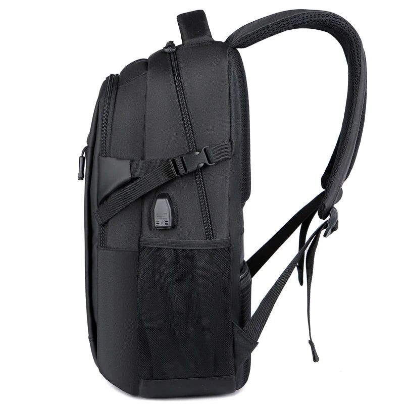 Remoid Factory 15.6 Inch Custom Logo Waterproof Oxford Pu Material Business Men Day Pack Bag Travel Laptop Backpack