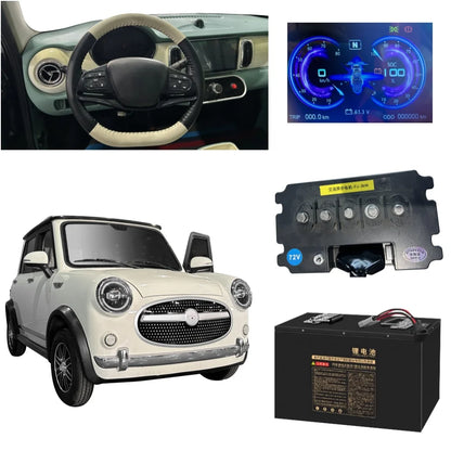 Small Electric 60v 100A  Fast New Energy Vehicles Pure Mini Ev Long Range 200km New Cheap Cars