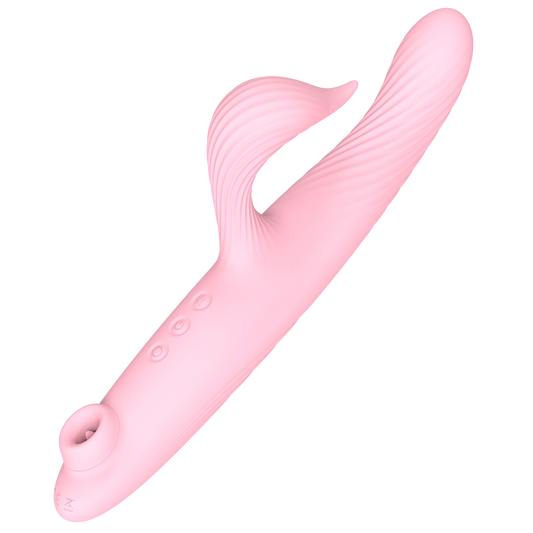 3 in 1 Vibrator Stretching Sucking Double Head Masturbation Massager Female G Spot 7 Models Sucking Adult Products