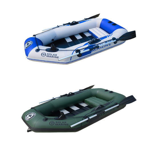 1.75 M 5.7 ft Single Person Fishing Boat PVC Inflatable Kayak Full Welded 0 Glue Process Against sunlight Uv and Salt Water