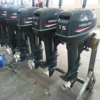 Himarine 2 Stroke 9.9HP Outboard Engines for Inflatable Compatible for Yamaha  Outboard Motor