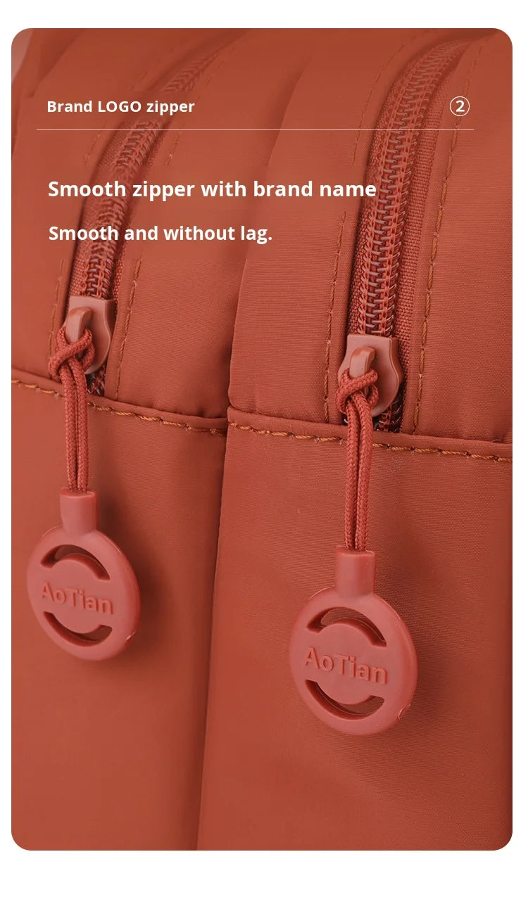 Mini Waterproof Anti-theft Women's Chest Bag 2025 New Simple Versatile Fashion Oxford Cloth Casual Small Mini Women's Backpack